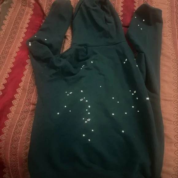 Black Hoodie with Pink 'Atlanta' Graphic - Picture 3 of 5